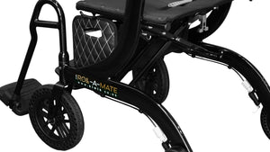 Roll-A-Mate 4 wheel rollator walker with seat