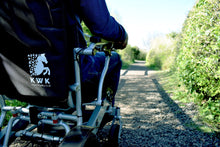 Load image into Gallery viewer, Super Heavy Duty Electric Wheelchair D09XL by KWK / 21&#39;&#39;  PINK