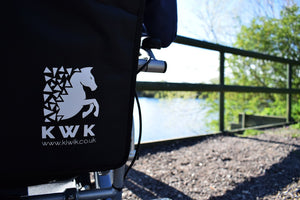 Super Heavy Duty Electric Wheelchair D09XL by KWK / 21''  PINK