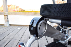 Super Heavy Duty Electric Wheelchair D09XL by KWK / 21''  PINK