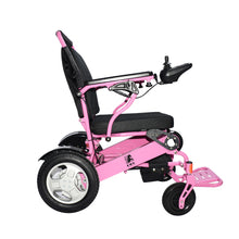 Load image into Gallery viewer, Super Heavy Duty Electric Wheelchair D09XL by KWK / 21&#39;&#39;  PINK