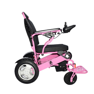 Super Heavy Duty Electric Wheelchair D09XL by KWK / 21''  PINK
