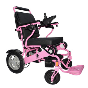 Super Heavy Duty Electric Wheelchair D09XL by KWK / 21''  PINK