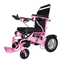 Load image into Gallery viewer, Super Heavy Duty Electric Wheelchair D09XL by KWK / 21&#39;&#39;  PINK