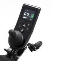 Load image into Gallery viewer, KWK D09 Style-Heavy Duty Electric Wheelchair - 21&#39;&#39; Seat Width - Black (Rose Edition)