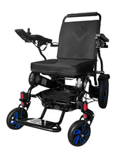 Load image into Gallery viewer, KWK D09 Style-Heavy Duty Electric Wheelchair - 21&#39;&#39; Seat Width - Black (Sky Edition)