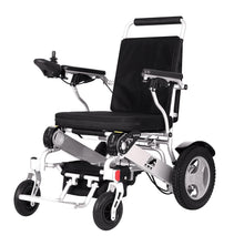 Load image into Gallery viewer, Heavy Duty Electric Wheelchair - 21&#39;&#39; Seat Width - Silver (Adjustable Backrest)