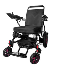 Load image into Gallery viewer, KWK D09 Style-Heavy Duty Electric Wheelchair - 21&#39;&#39; Seat Width - Black (Rose Edition)