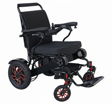 Load image into Gallery viewer, KWK D09 Style-Heavy Duty Electric Wheelchair - 21&#39;&#39; Seat Width - Black (Flame Edition)