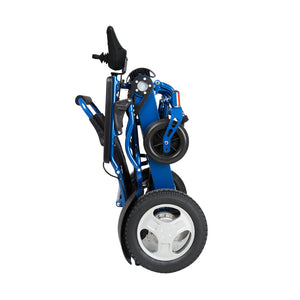 Super Heavy Duty Electric Blue Wheelchair - KiwiK