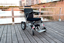 Load image into Gallery viewer, Heavy Duty Electric Silver Wheelchair - 18&#39;&#39; Wide Armrest - KiwiK