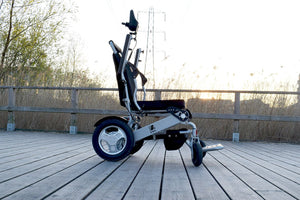 Super Heavy Duty Electric Red Wheelchair - KiwiK