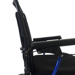 Super Heavy Duty Electric Black Wheelchair - KiwiK